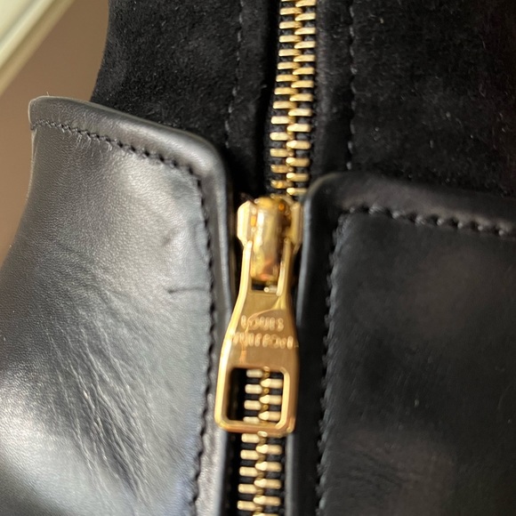 Louis Vuitton Leather and Suede High Boot - 37 - Picture 10 of 14